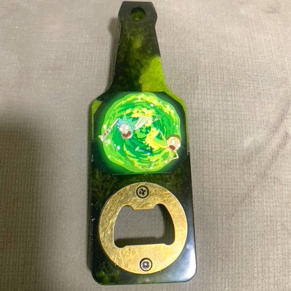 Rick & Morty Bottle Opener